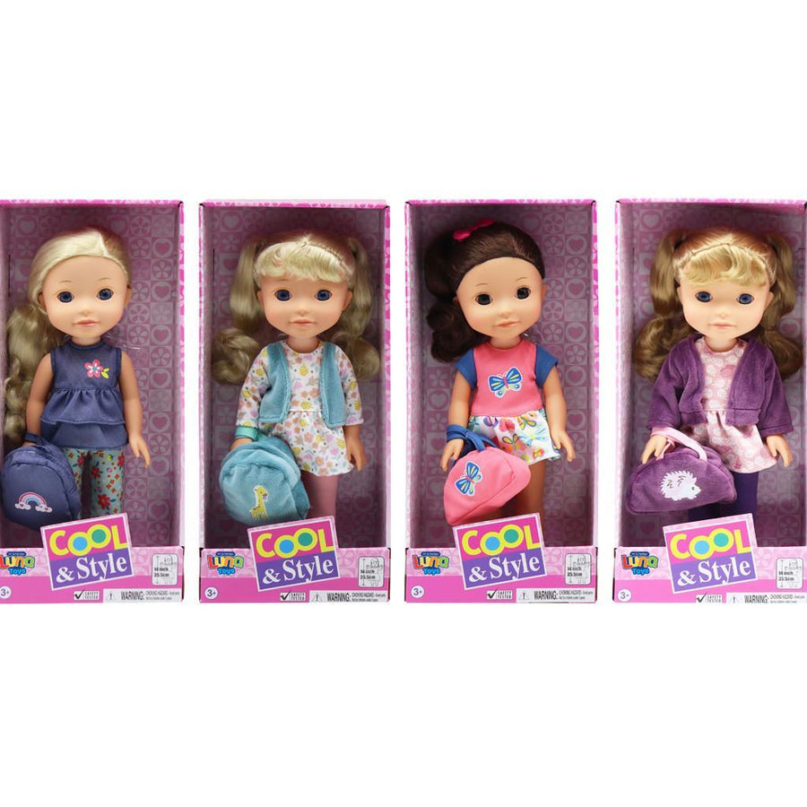 Κούκλα 35εκ με Αξεσουάρ Luna Toys (622200) - Fun Planet