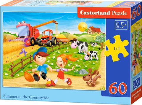 Castorland Παζλ 60 κομμάτια Summer in the Countryside (B-06878-1) - Fun Planet