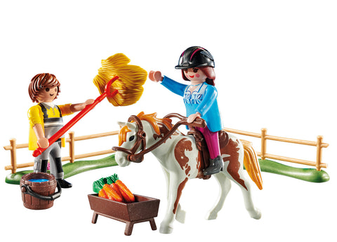 Playmobil Country Starter Pack Φροντίζοντας το άλογο (70505) - Fun Planet