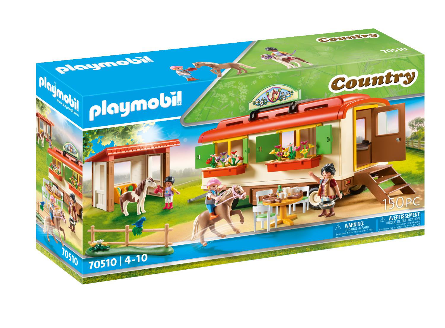 Playmobil Country Κατασκήνωση με τροχόσπιτο και πόνυ (70510) - Fun Planet