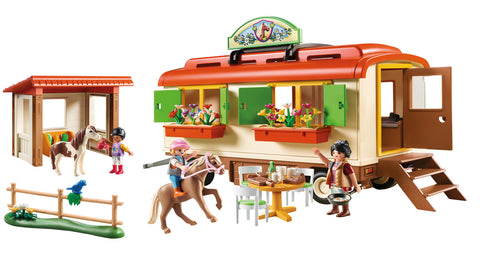 Playmobil Country Κατασκήνωση με τροχόσπιτο και πόνυ (70510) - Fun Planet