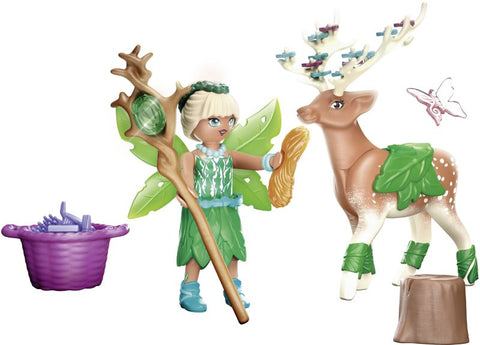 Playmobil Adventures Of Ayuma Forest Fairy Με Μαγικό Ζωάκι (70806) - Fun Planet