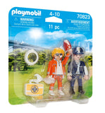 Playmobil City Life DuoPack Διασώστης και Αστυνομικός (70823) - Fun Planet