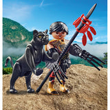 Playmobil Special Plus Πολεμιστής με μαύρο πάνθηρα (70878) - Fun Planet