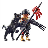 Playmobil Special Plus Πολεμιστής με μαύρο πάνθηρα (70878) - Fun Planet