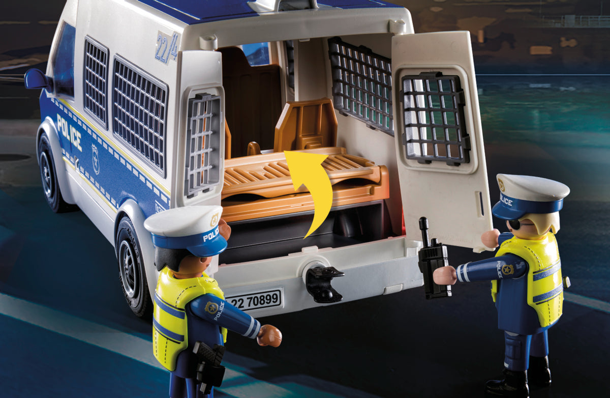 Playmobil City Action Αστυνομικό Λεωφορείο με Φώτα και Ήχο (70899) - Fun Planet