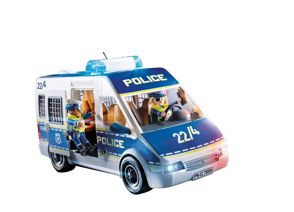 Playmobil City Action Αστυνομικό Λεωφορείο με Φώτα και Ήχο (70899) - Fun Planet