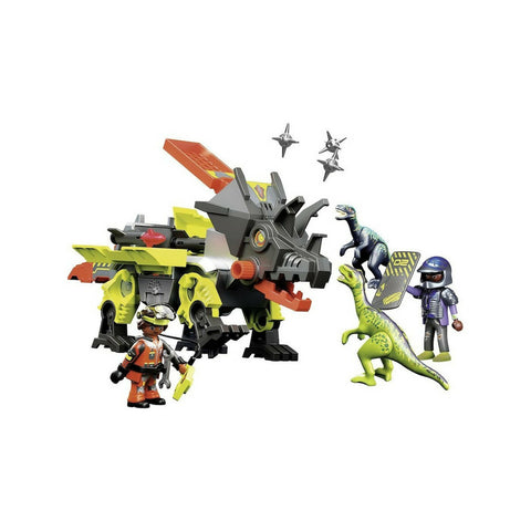 Playmobil Dino Rise Ρομπότ-Δεινόσαυρος και πολεμιστές (70928) - Fun Planet
