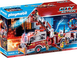 Playmobil City Action US Tower Ladder Πυροσβεστικό Όχημα (70935) - Fun Planet