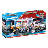 Playmobil City Action US Ambulance: Όχημα Πρώτων Βοηθειών (70936) - Fun Planet