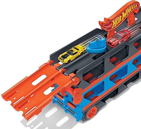 Hot Wheels Νταλίκα - Πίστα 2 σε 1 (GVG37) - Fun Planet
