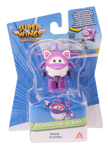 Super Wings S4 SuperCharge Τransform-a-Bot Snowy Crystal (740063) - Fun Planet
