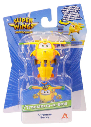 Super Wings S4 SuperCharge Τransform-a-Bot Antennae Bucky (740073) - Fun Planet