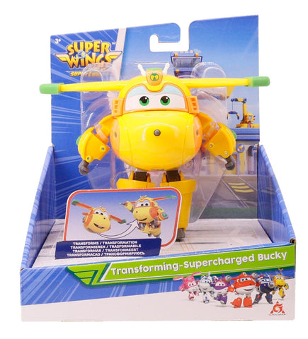 Super Wings S4 SuperCharge Transforming Bucky (740273) - Fun Planet