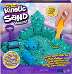 Kinetic Sand Shimmer Sparkle Sandcastle Set Green (6061828) - Fun Planet