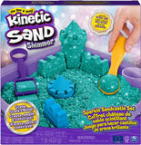 Kinetic Sand Shimmer Sparkle Sandcastle Set Green (6061828) - Fun Planet