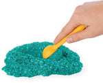 Kinetic Sand Shimmer Sparkle Sandcastle Set Green (6061828) - Fun Planet