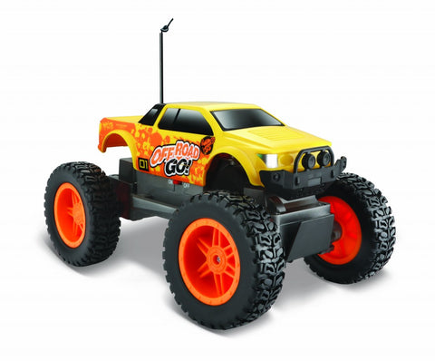 Maisto Tech RC Off Road Go Τηλεκατευθυνόμενο Τζιπ Κίτρινο (81762) - Fun Planet