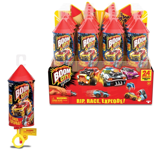 Boom City Racers S1 Single Pack (BMC03000) - Fun Planet