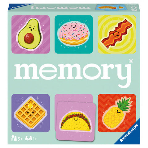Ravensburger Επιτραπέζιο Μνήμης Memory Αγαπημένα Φαγητά (20357) - Fun Planet