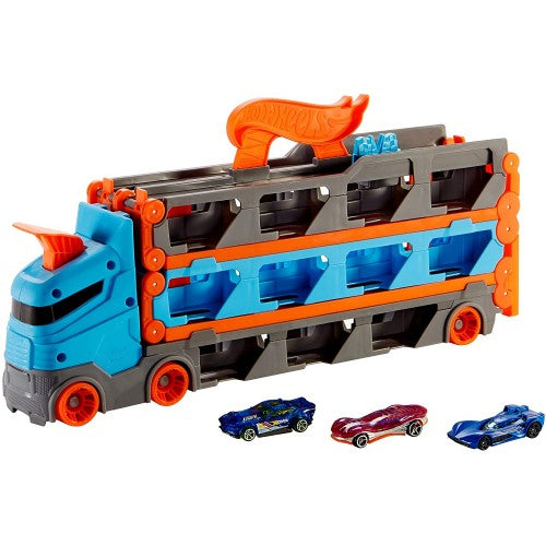 Hot Wheels Νταλίκα - Πίστα 2 σε 1 (GVG37) - Fun Planet