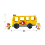 Fisher Price Little People Σχολικό Λεωφορείο - Έκδοση Πολλαπλών Γλωσσών (HDJ25) - Fun Planet
