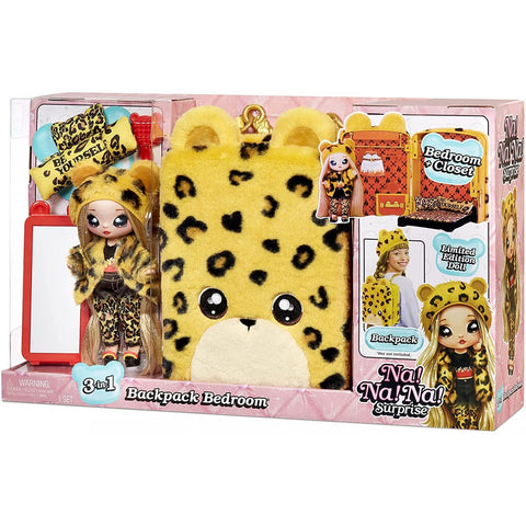 NA! NA! NA! Surprise 3 Σε 1 Backpack Playset Λούτρινη Κούκλα Σειρά 2 (575191EUC) - Fun Planet