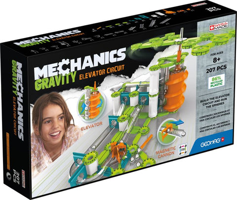 Geomag Σετ Gravity Elevator Circuit 207pcs. Green (PF.530.765.00) - Fun Planet