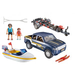 Playmobil Family Fun Φορτηγάκι με τρέιλερ και ταχύπλοο (70534) - Fun Planet