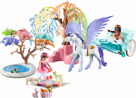 Playmobil Magic Πριγκίπισσες και Άμαξα με Πήγασο (71246) - Fun Planet