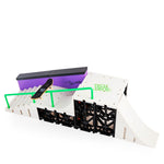 Tech Deck X-Connect Nyjah Skatepark Fingerboard Included - Ράμπα και Σανιδάκι (201330641) - Fun Planet
