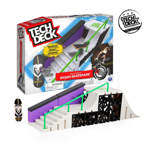 Tech Deck X-Connect Nyjah Skatepark Fingerboard Included - Ράμπα και Σανιδάκι (201330641) - Fun Planet
