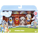 Bluey Φιγούρες Σετ S2 School Pack - Bluey - Rusty - Chloe - Calypso (BLY09000) - Fun Planet