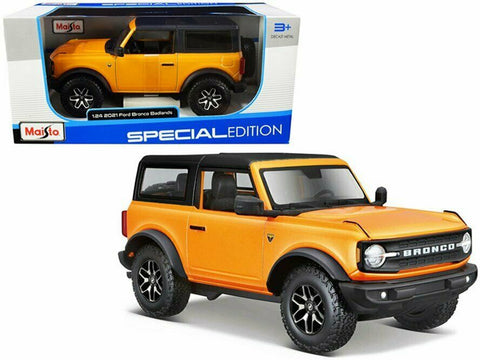Maisto Special Edition 1:24 2021 Ford Bronco Badlands Πορτοκαλί (31530) - Fun Planet