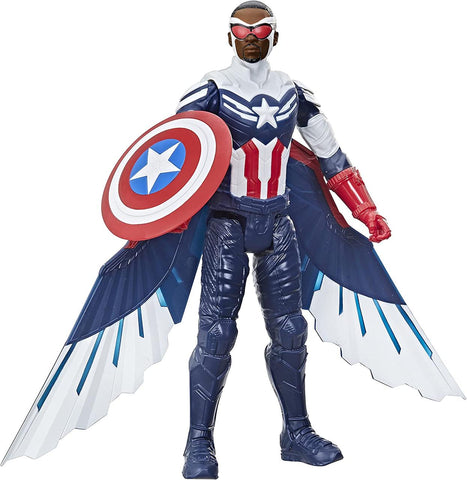 Marvel Titan Hero Φιγούρα Captain America The Falcon & The Winter Soldier 30cm (F2075) - Fun Planet