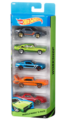 Hot Wheels Αυτοκινητάκια Σετ 5 τεμάχια (1806) - Fun Planet