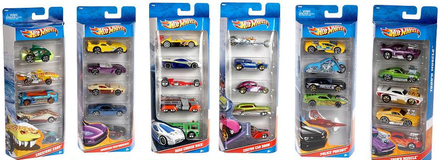 Hot Wheels Αυτοκινητάκια Σετ 5 τεμάχια (1806) - Fun Planet