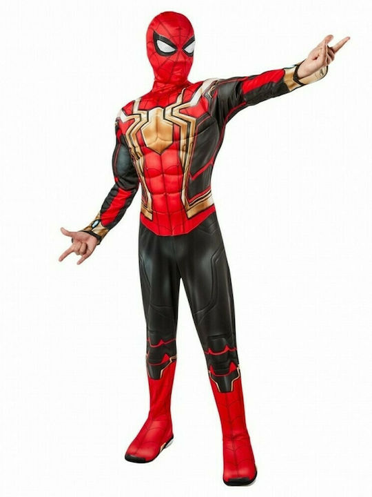 Rubies Marvel Superhero Spider-Man V1 Deluxe Αποκριάτικη Στολή - Fun Planet