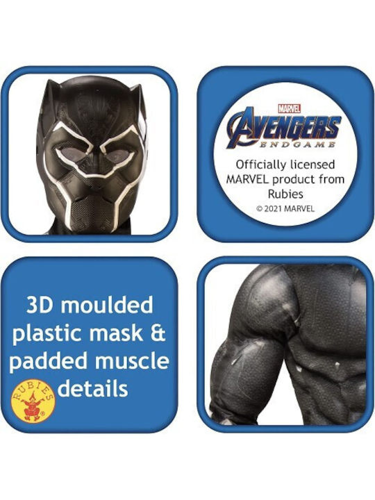 Rubies Marvel Superhero Black Panther Deluxe Αποκριάτικη Στολή - Fun Planet