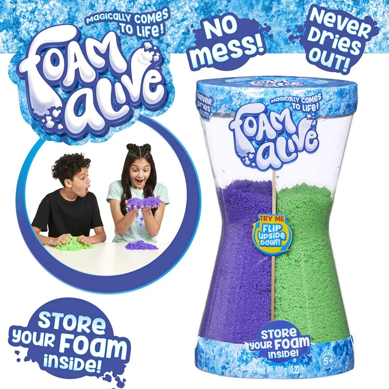 Foam Alive Διπλή Συσκευασία 100γρ (1863-59040) - Fun Planet