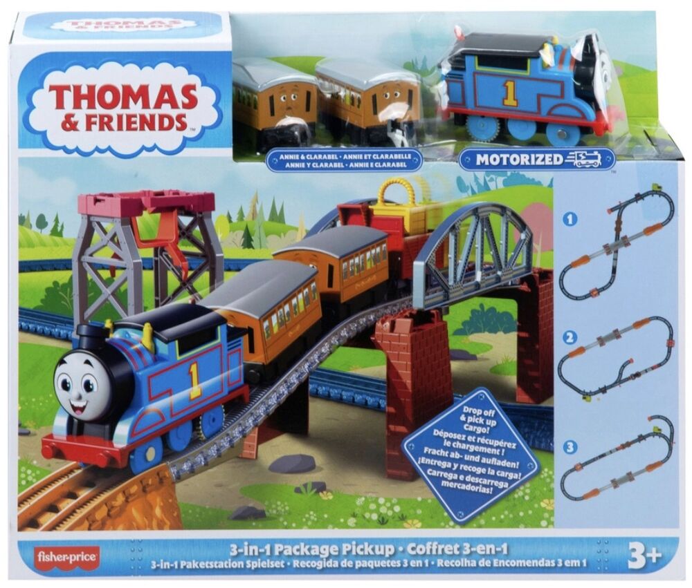 Fisher Price Thomas Τόμας το Τρενάκι - 3 Διαδρομές (HGX64) - Fun Planet