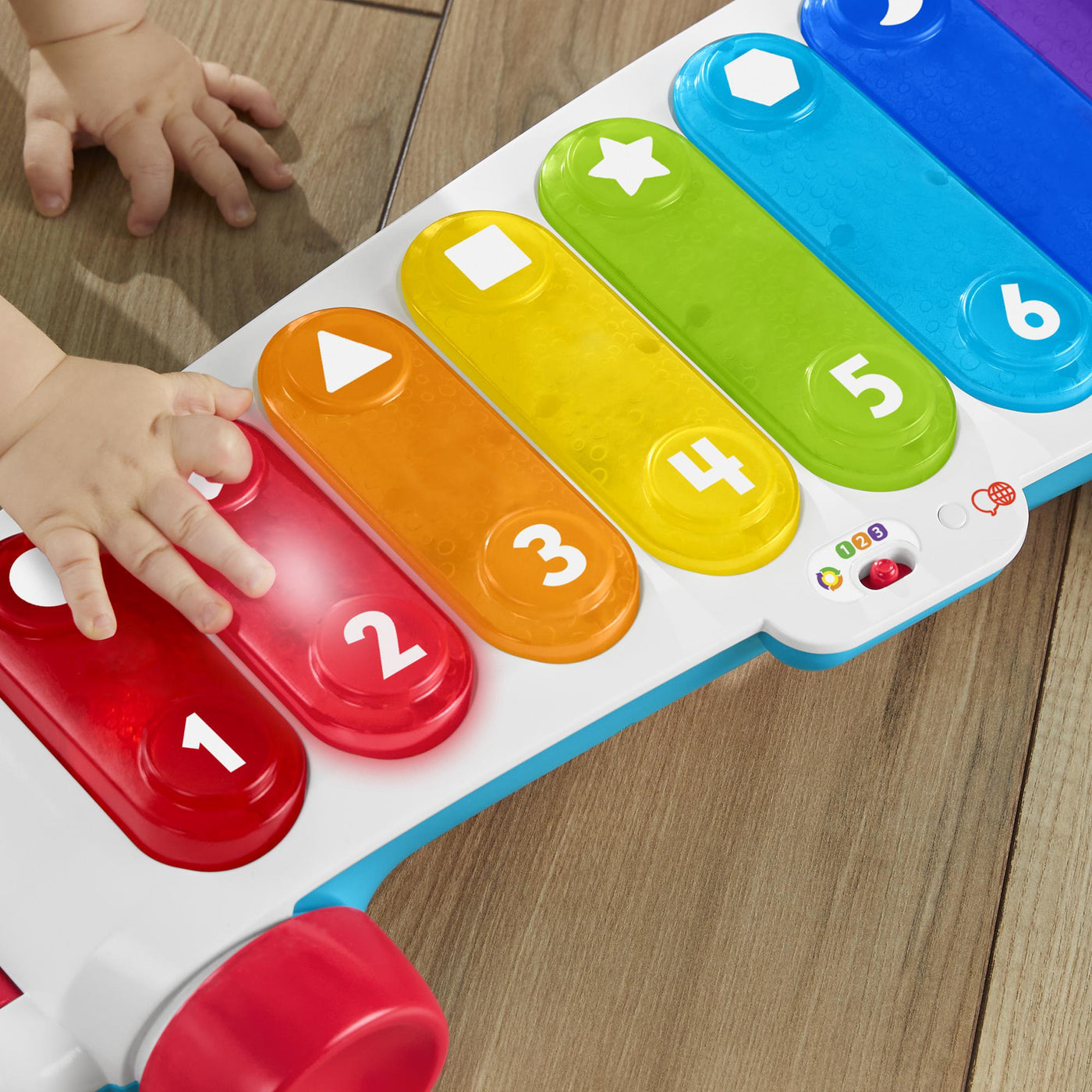 Fisher Price Εκπαιδευτικό Μεγάλο Ξυλόφωνο Ελληνικά & Αγγλικά (HJK36) - Fun Planet
