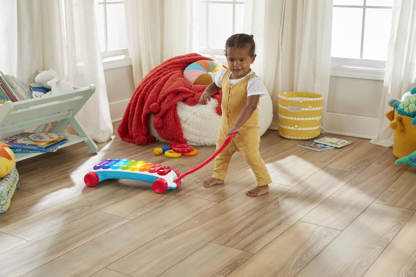 Fisher Price Εκπαιδευτικό Μεγάλο Ξυλόφωνο Ελληνικά & Αγγλικά (HJK36) - Fun Planet