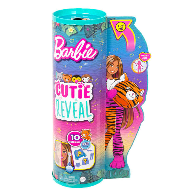 Barbie Cutie Reveal Τιγράκι (HKP99) - Fun Planet