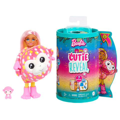 Barbie Chelsea Cutie Reveal Μαϊμουδάκι (HKR14) - Fun Planet