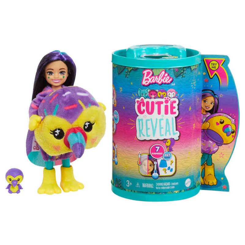 Barbie Chelsea Cutie Reveal Παπαγαλάκι (HKR16) - Fun Planet