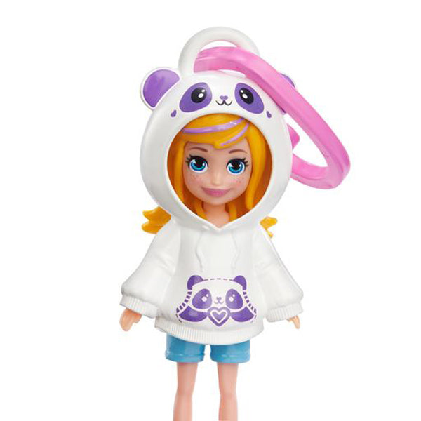 Polly Pocket Κούκλα με Φουτεράκι Panda (HKW00) - Fun Planet