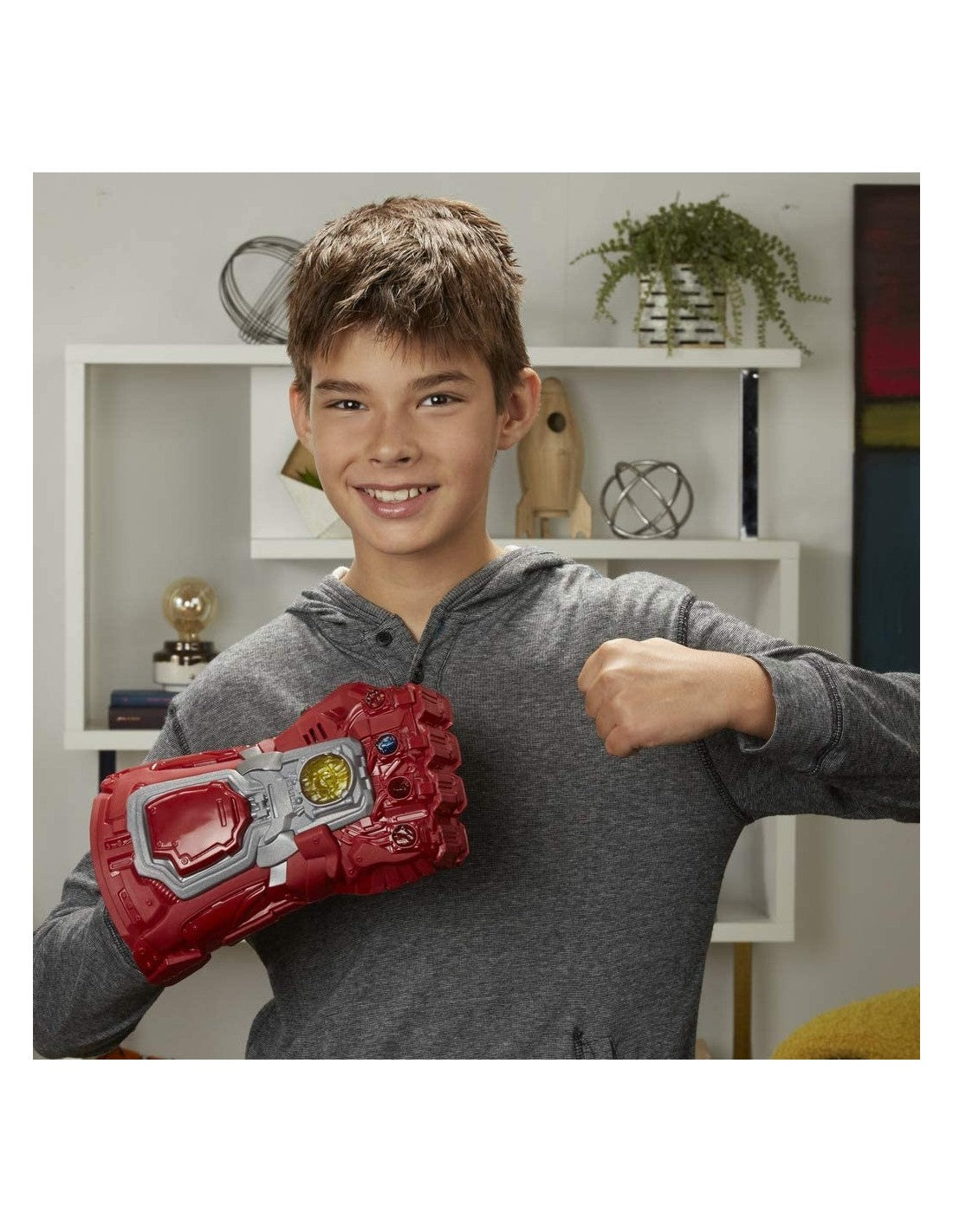 Marvel Avengers: Endgame Red Infinity Gauntlet Electronic Fist Ηλεκτρονική Γροθιά (E9508) - Fun Planet