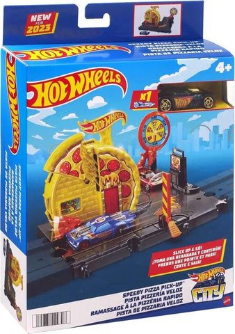 Hot Wheels City Μίνι Πίστες Speedy Pizza Pick-Up (HKX44) - Fun Planet