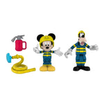Mickey Φιγούρες με Αρθρώσεις Σετ 2 τεμάχια - Mickey & Goofy Διασώστες (MCC04520) - Fun Planet